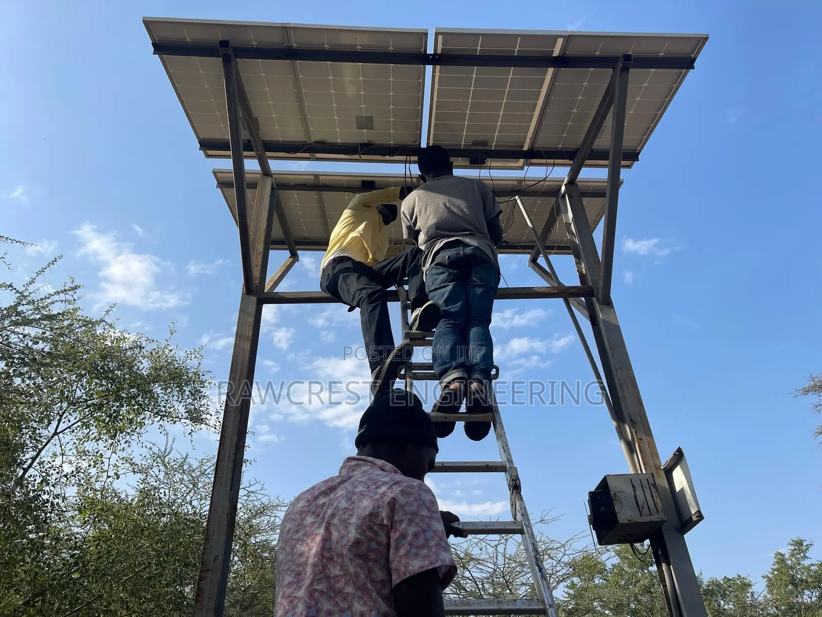 Solar Powered Pump And Borehole Drilling
