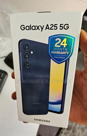 New Samsung Galaxy A25 128 GB Black - main view