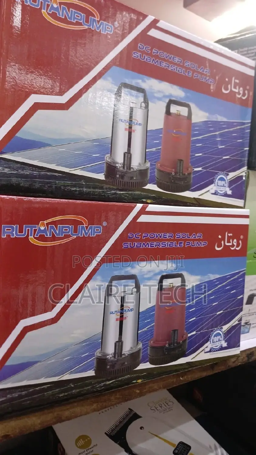 Dc Power Solar Submersible Pump Rutanpump