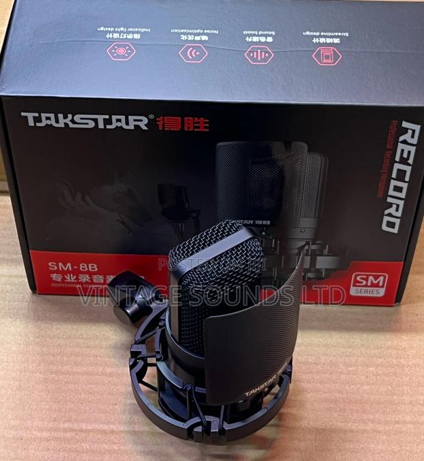 Takstar SM-8B(2nd Gen) Professional Condenser Microphone - thumbnail 2