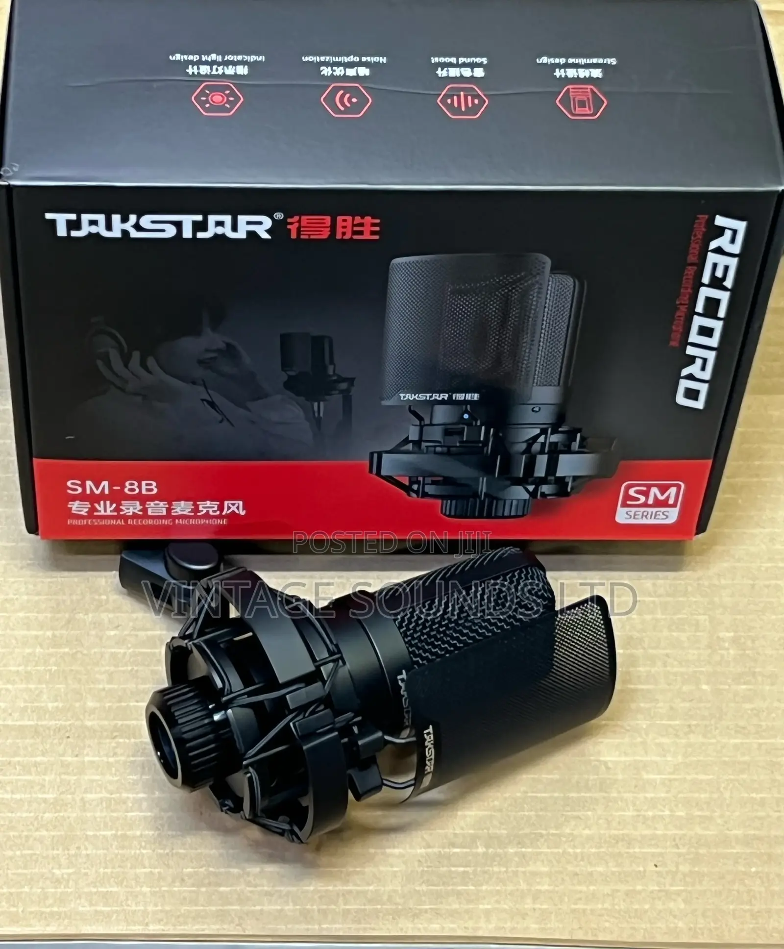Takstar SM-8B(2nd Gen) Professional Condenser Microphone