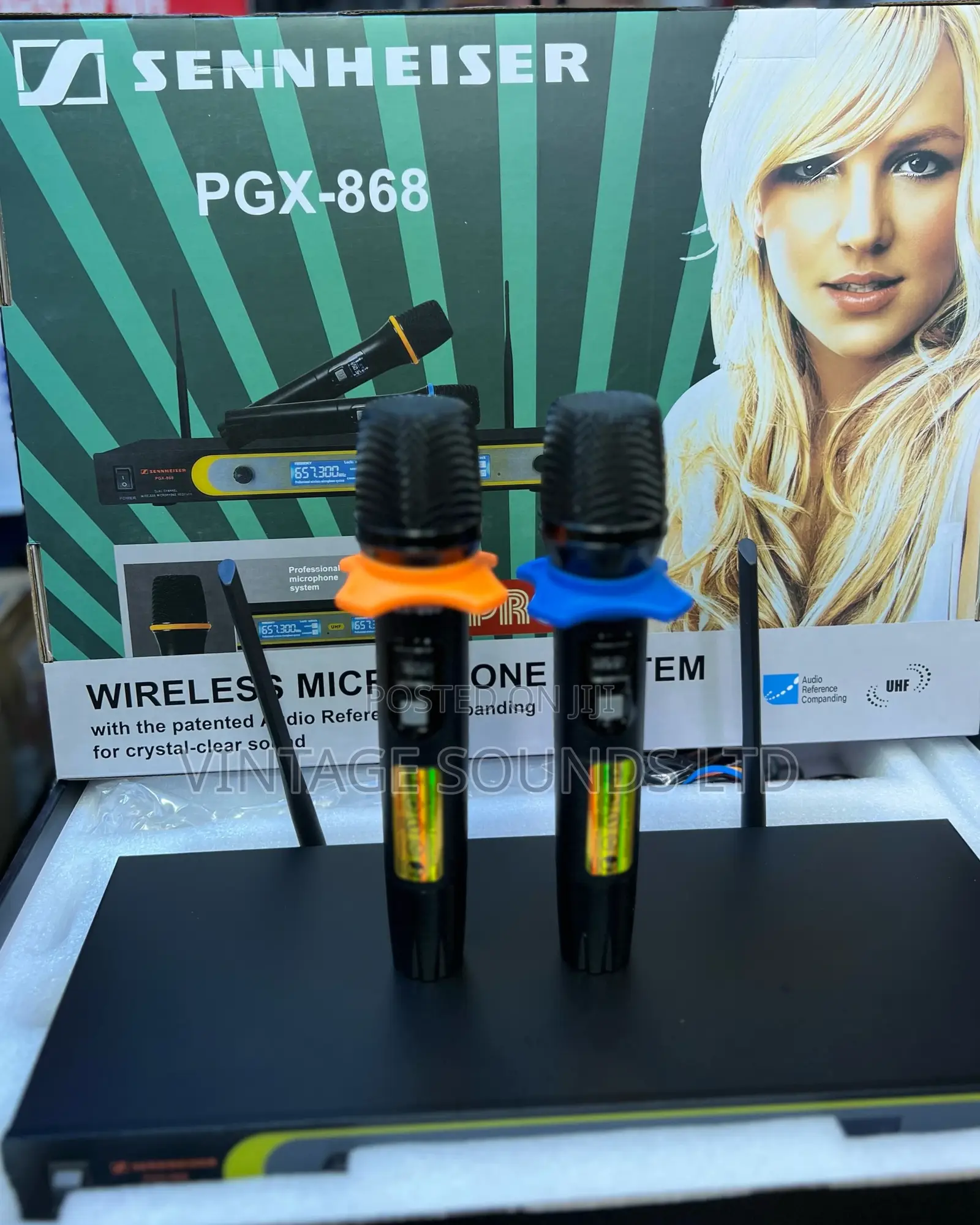 Sennheiser Pgx868 Dual Channel Uhf Wireless Microphone
