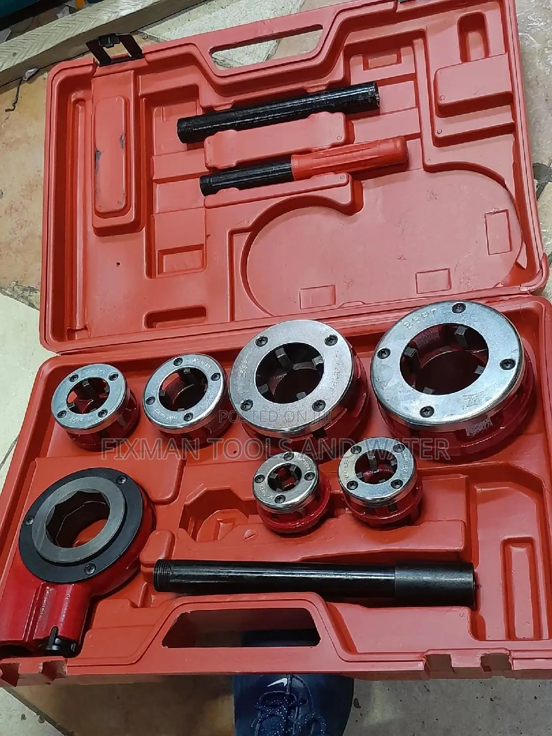 New Die Stock Set Pipe Threading Machine 1⁄2" TO 2" Inche