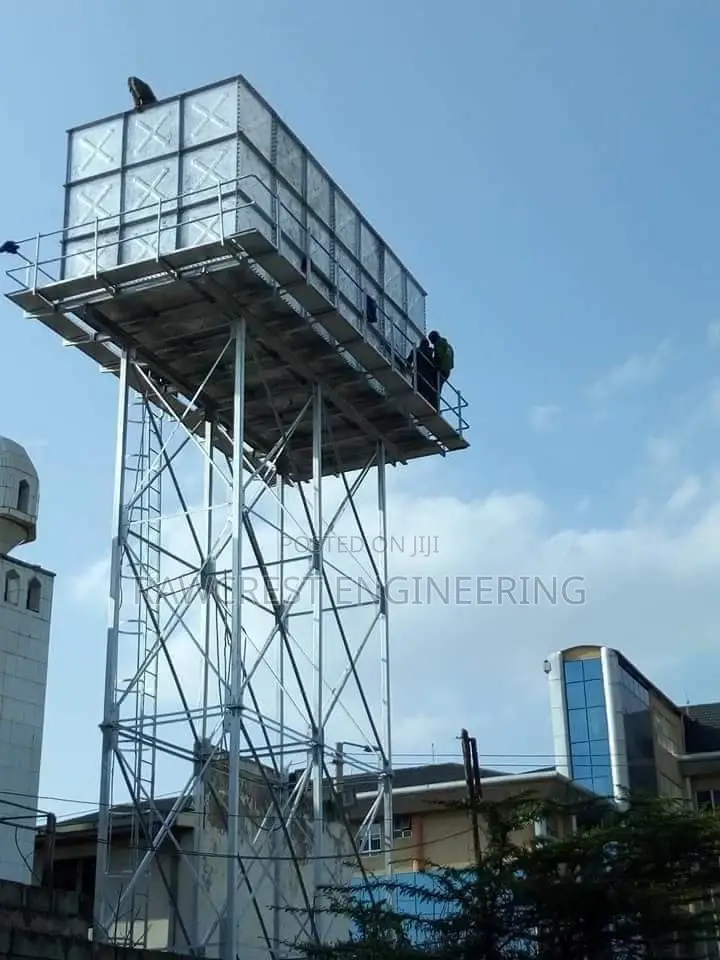 We Construct Water Steel Tower