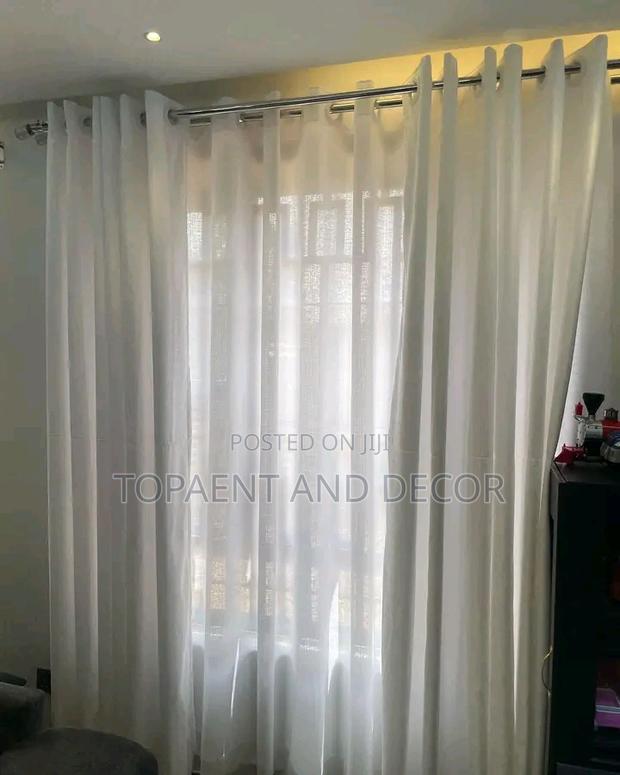White Curtains and Sheers White Curtains and Sheers - main view