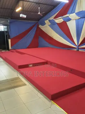 Church Red Carpets Supply for Altar Floor Decoration