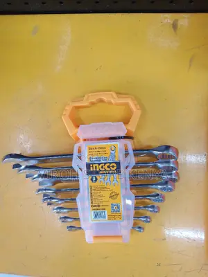 INGCO Spanners Size 6-19mm 8 Pieces Combination Spanner Set