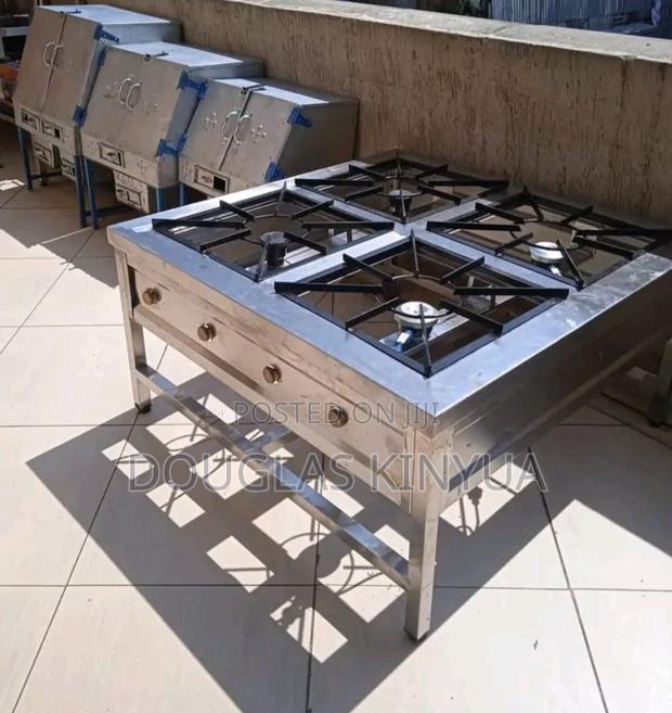 High and Low Pressure 4burners Gas Cooker.