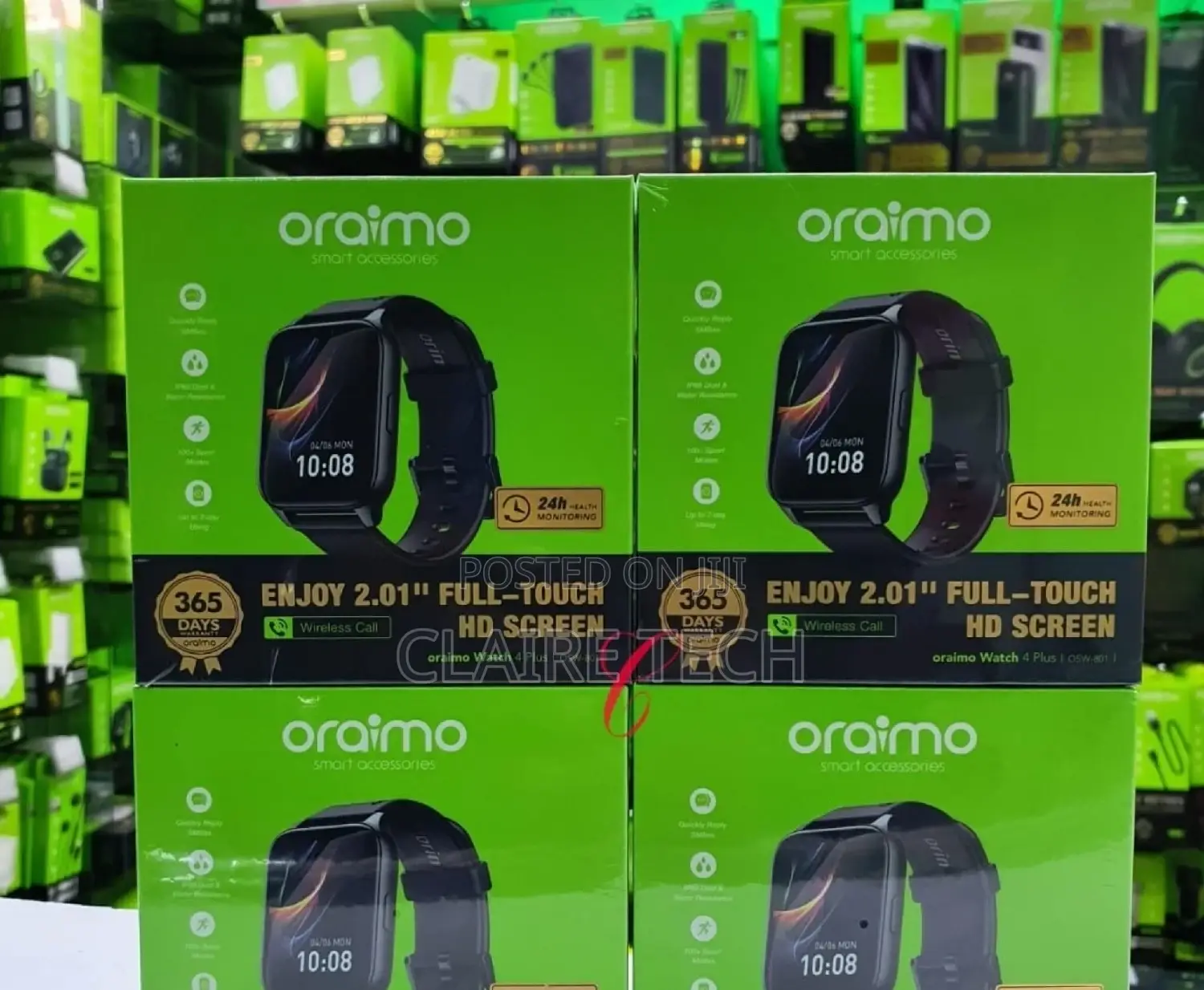 Oraimo Watch 4 Plus OSW-801 Smart Watch