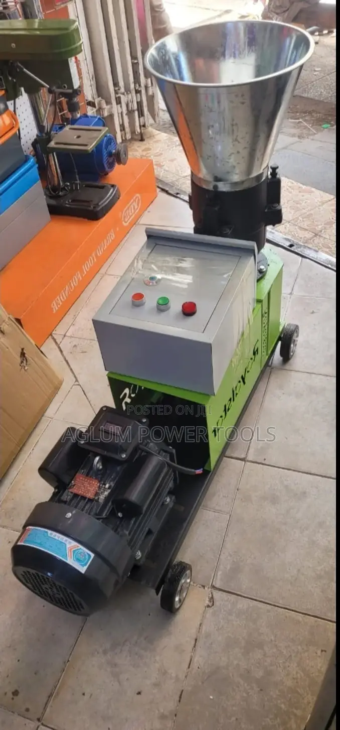 Pellet Maker Machine Compress Organic Material