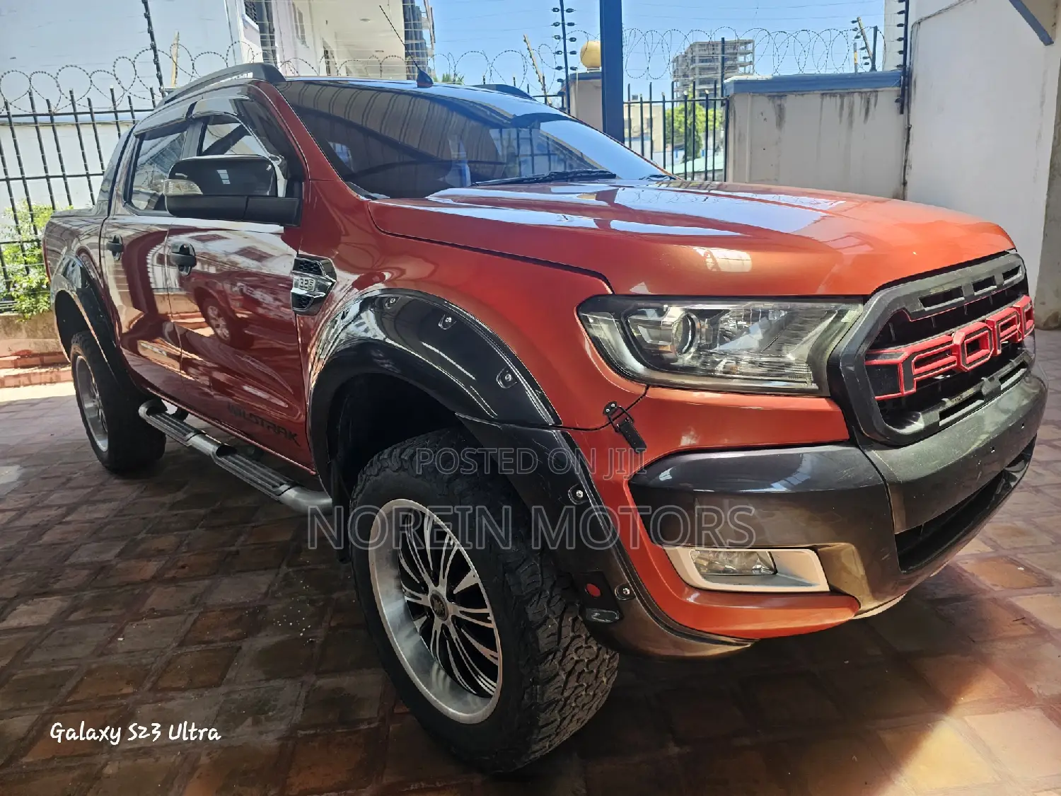 Ford Ranger 2016 Orange