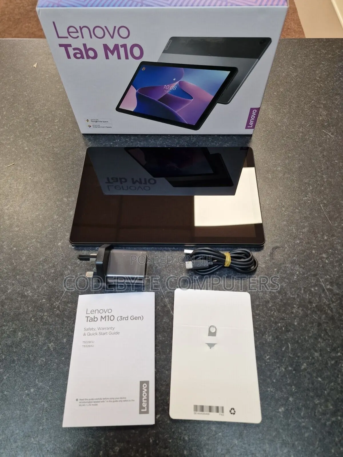 New Lenovo Tab M10 64 GB Gray