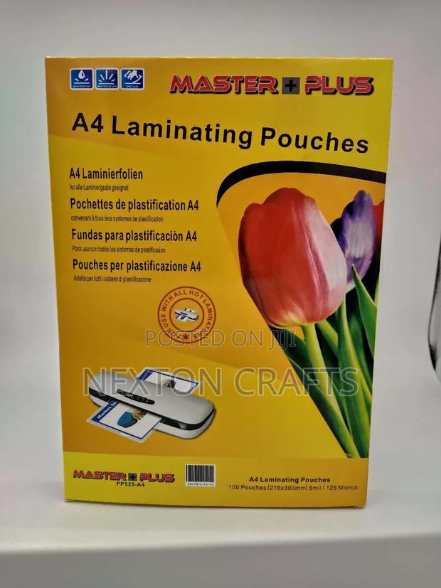 A4 Laminating 100 Pouches