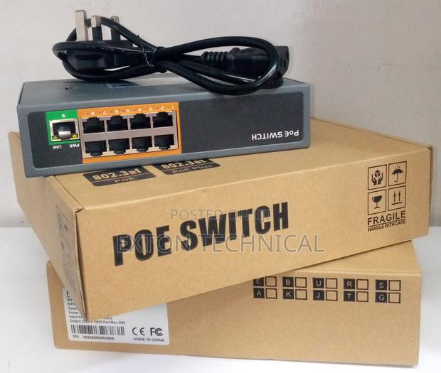 8 Port Fast Ethernet Poe Switch - main view