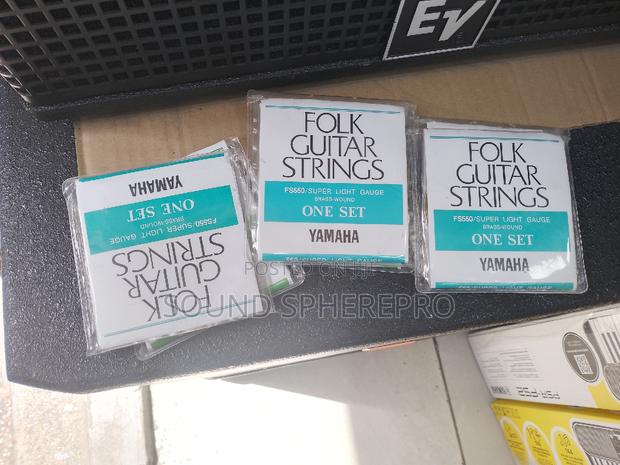 Yamaha Brass Wound Guitar Strings - main view