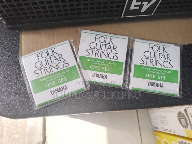 Yamaha Silver-Compound Folk Guitar Strings - main view