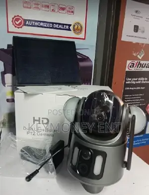 4MP Dual Lens UBOX 4G Solar Simcard PTZ Camera