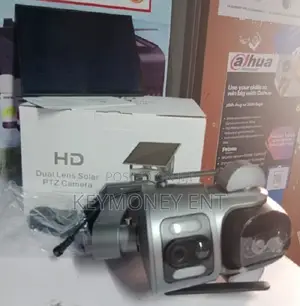 UBOX 4G Solar PTZ Simcard Camera With Double LENS Colored