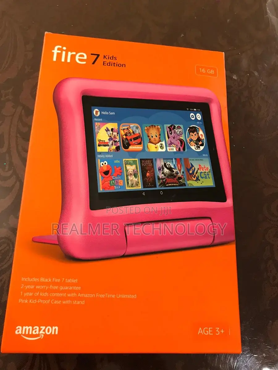 New Amazon Fire 7 16 GB Pink