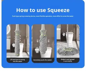 Self Wringing Mop, Self Squeeze Mop