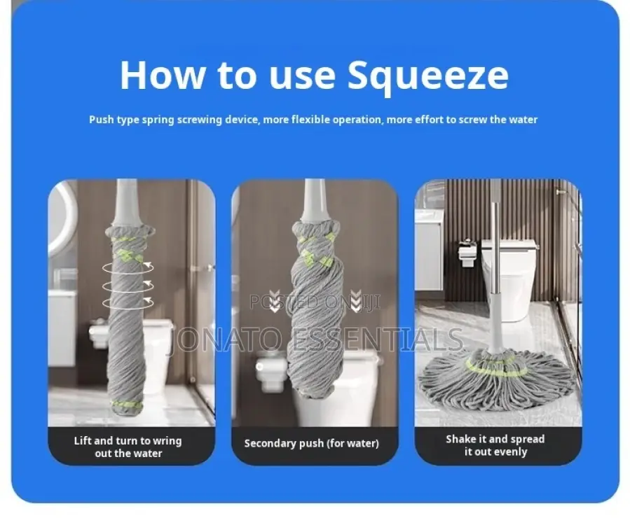 Self Wringing Mop, Self Squeeze Mop