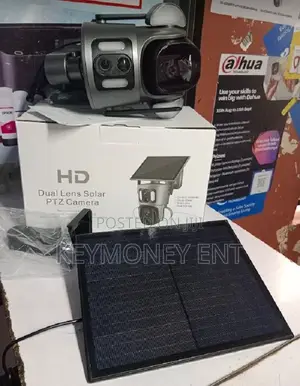 Twin Cameras Ubox 4g/3g Simcard PTZ Camera Remote Accessible