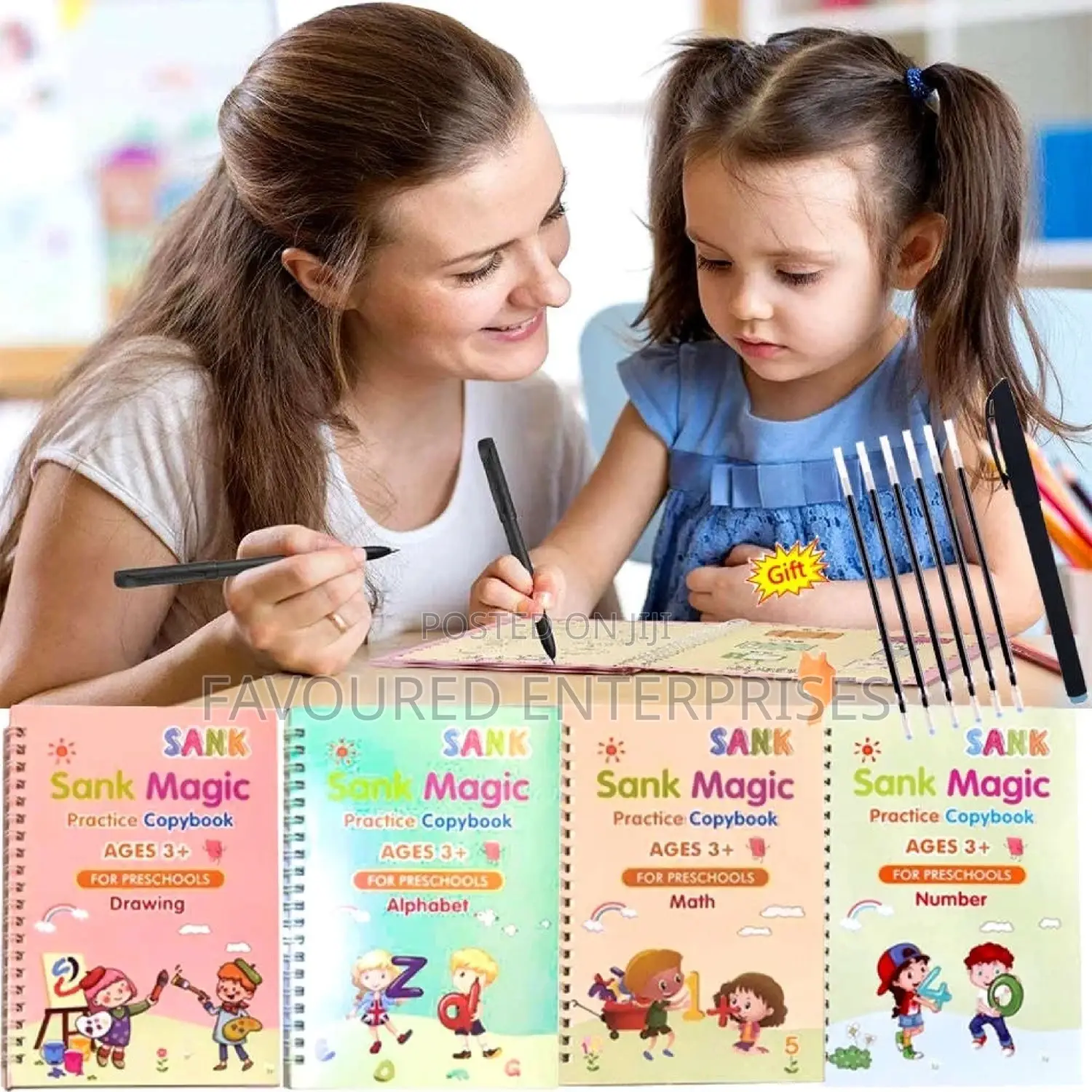 Children Sank Magic Practice Book For Preschools