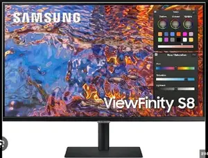 Samsung Viewfinity S8 32" UHD HDR USB-C Monitor, Height, Piv