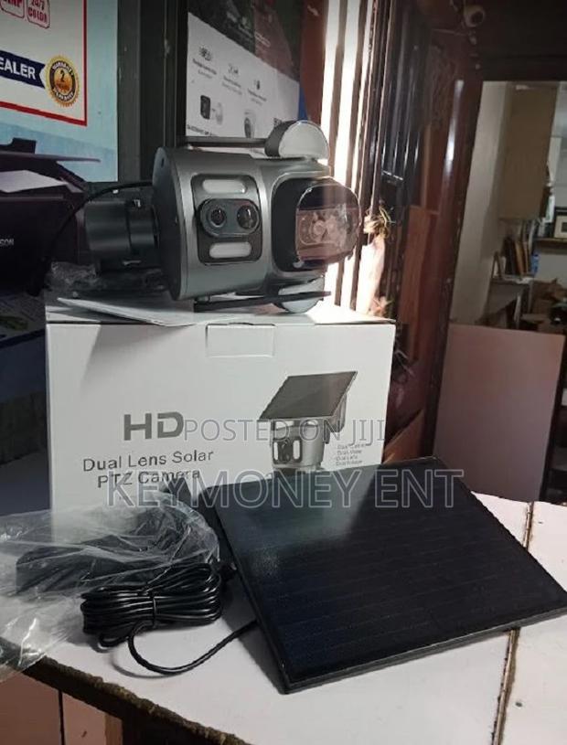 Ubox 4g Simcard Camera With Dual Lens Cameras Solar Panel - main view