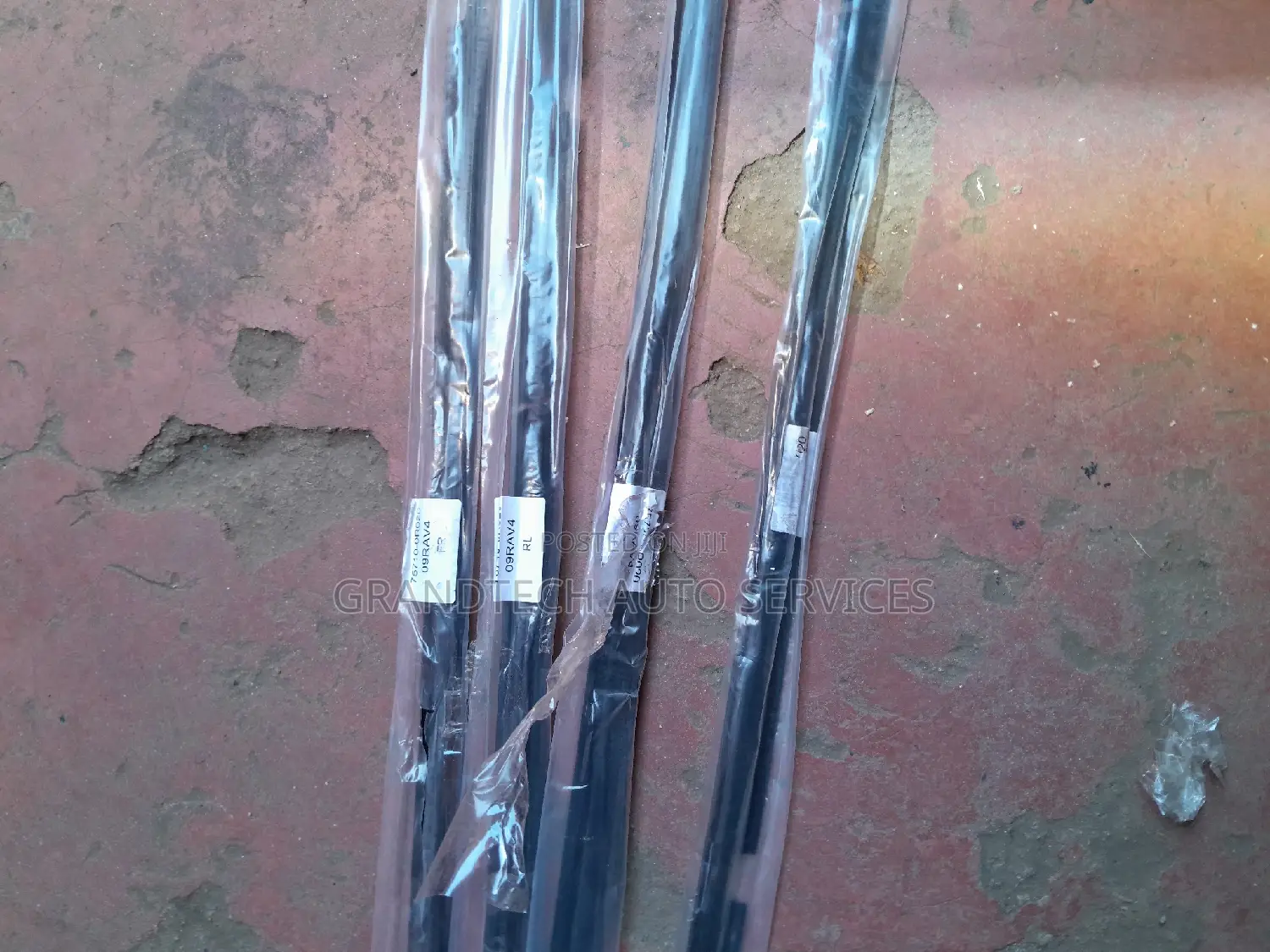 Toyota Vanguard Weather Moulding Stipes