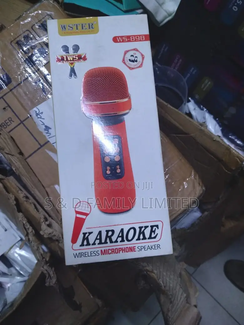 Wster Karaoke Wireless Microphone Ws-898