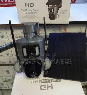 10X Optical Zoom Dual Lens 4MP Ubox Wireless Solar Camera