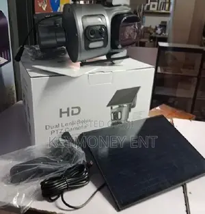 PTZ Solar Camera, 4G Double Lens PTZ Simcard Smart Camera