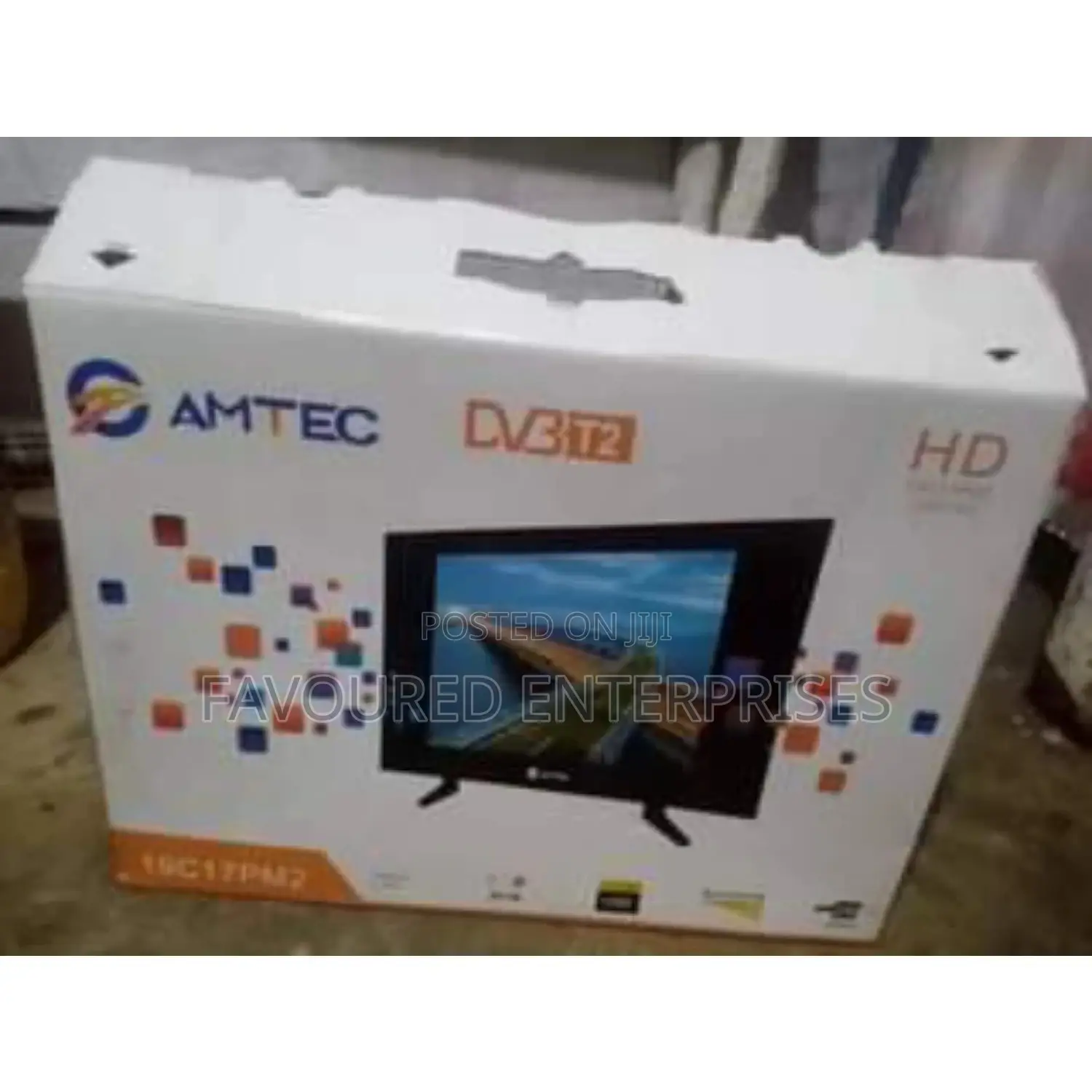 Amtec 19" Inch Digital LED TV Display Free to Air Channels