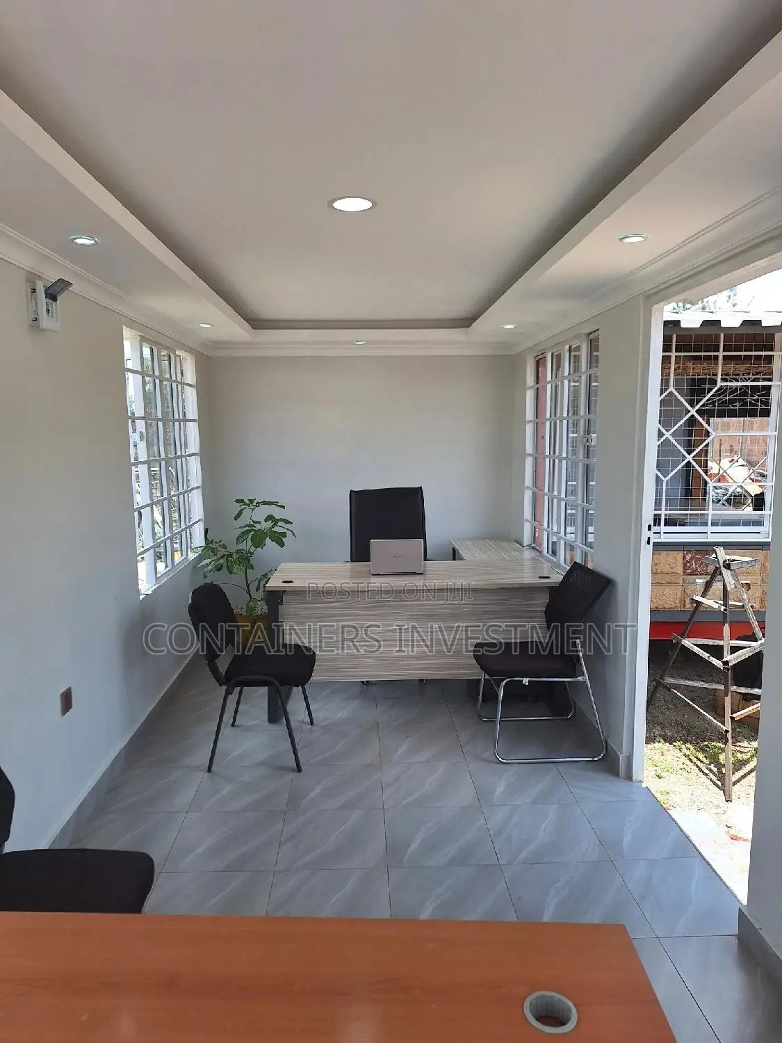 20ft Container Office Interior