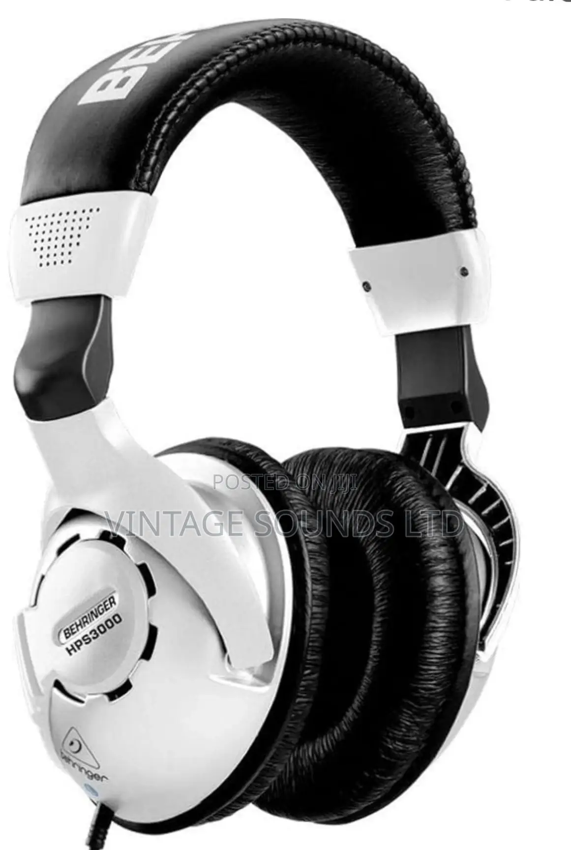 Behringer HPS3000 High-Performance Studio Headphones / New .