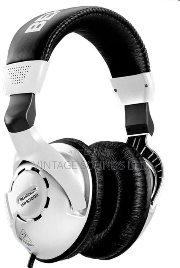 Behringer HPS3000 High-Performance Studio Headphones / New .