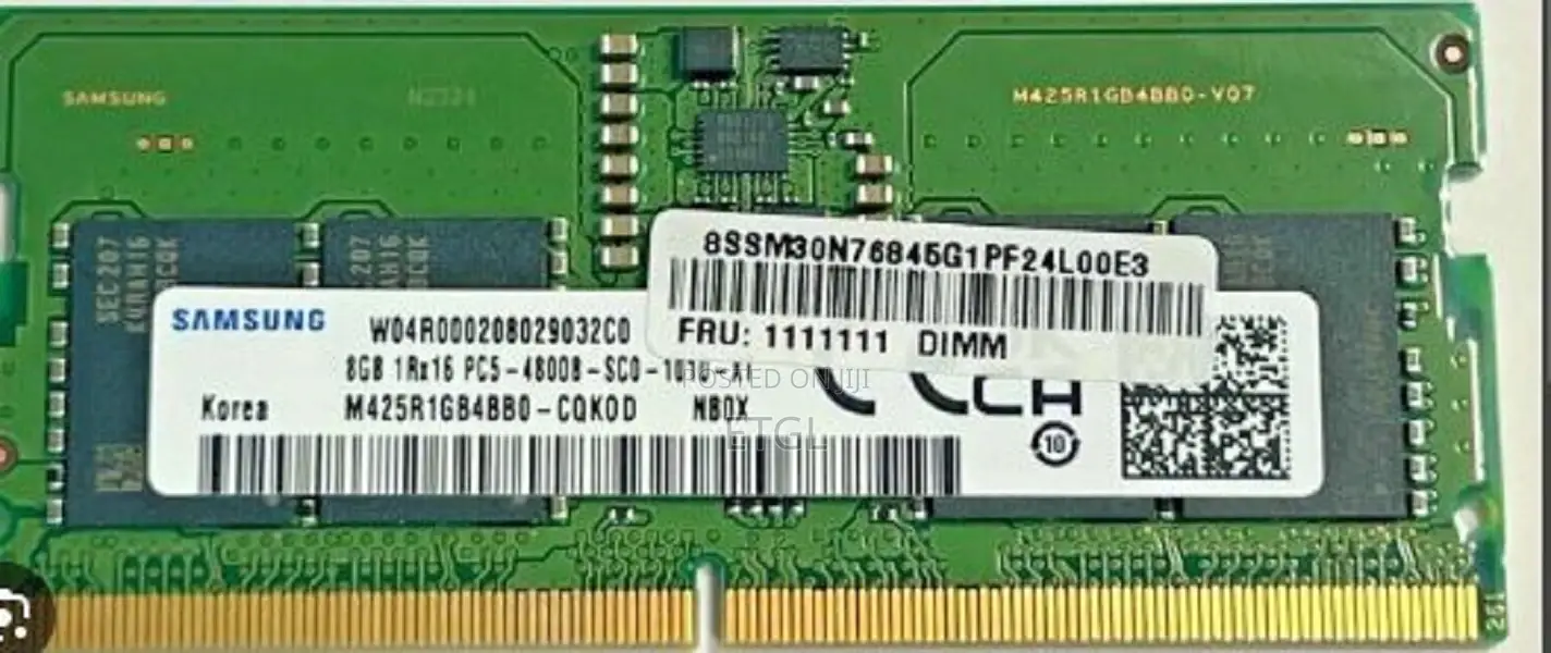 Samsung Laptop RAM DDR5 8GB 4800