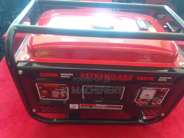 Astramilano Petrol Powered Generator 3kva Quality Brand