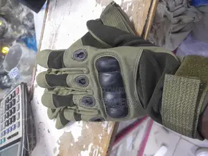 Jungle Green Full-Finger Tactical Gloves