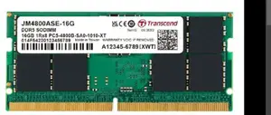 Transcend Laptop RAM DDR5 16GB 4800