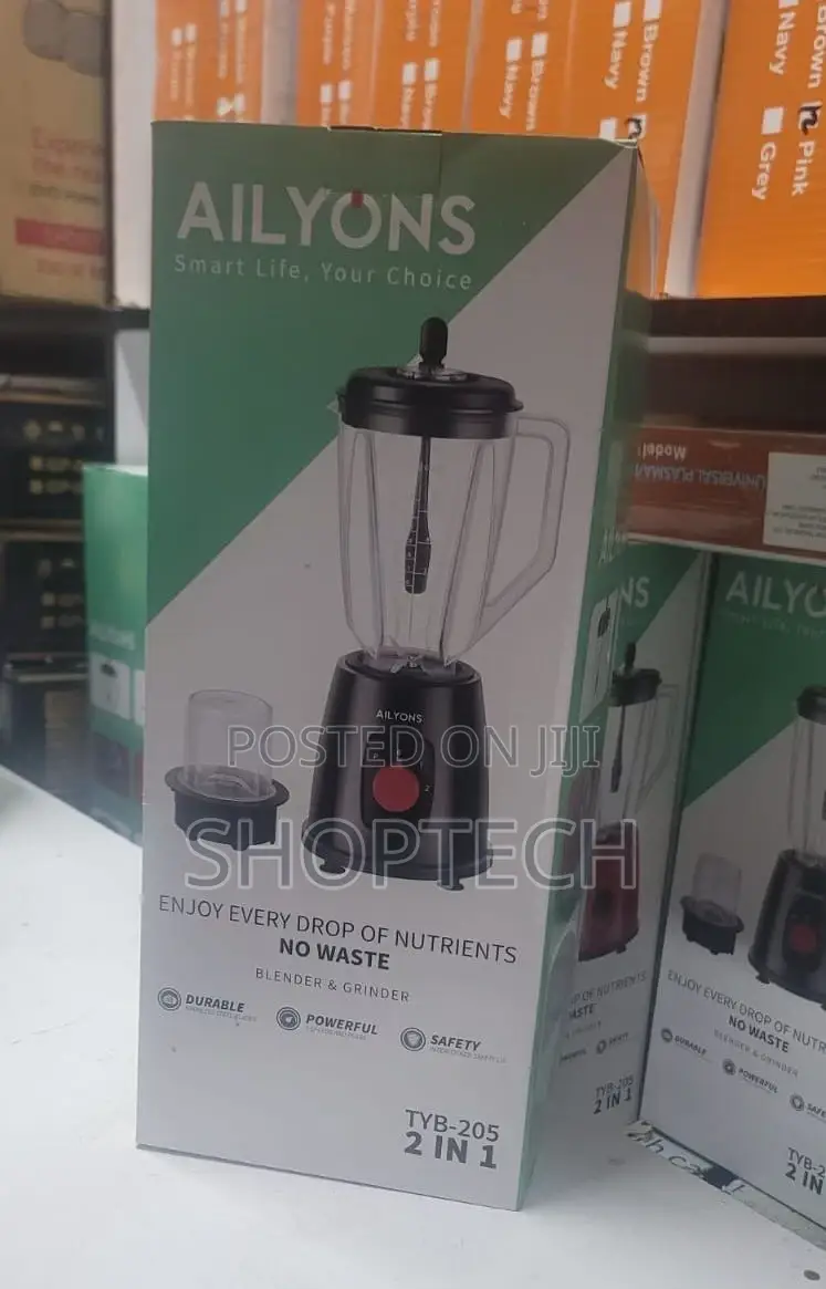 AILYONS Blender 2 in 1 With Grinder Machine 1.5L