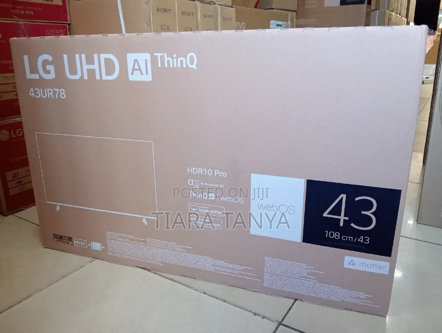 LG 43 Inch 43UR78006 Smart