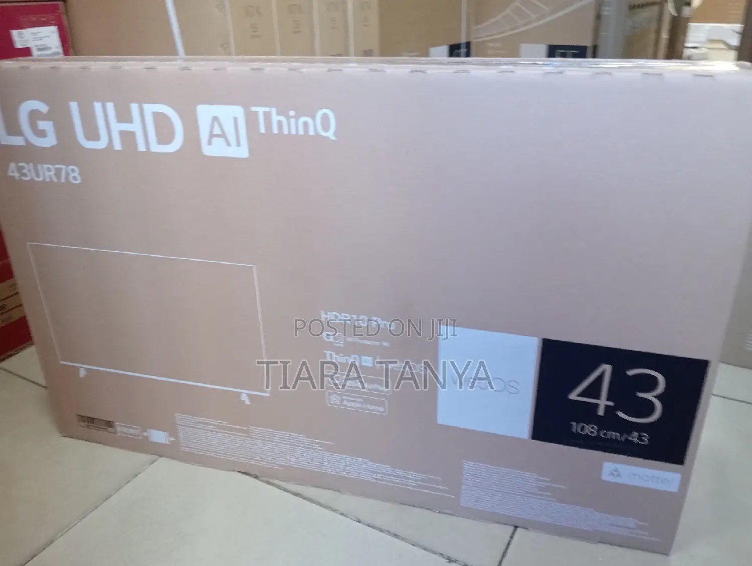 LG 43 Inch 43UR78006 Smart