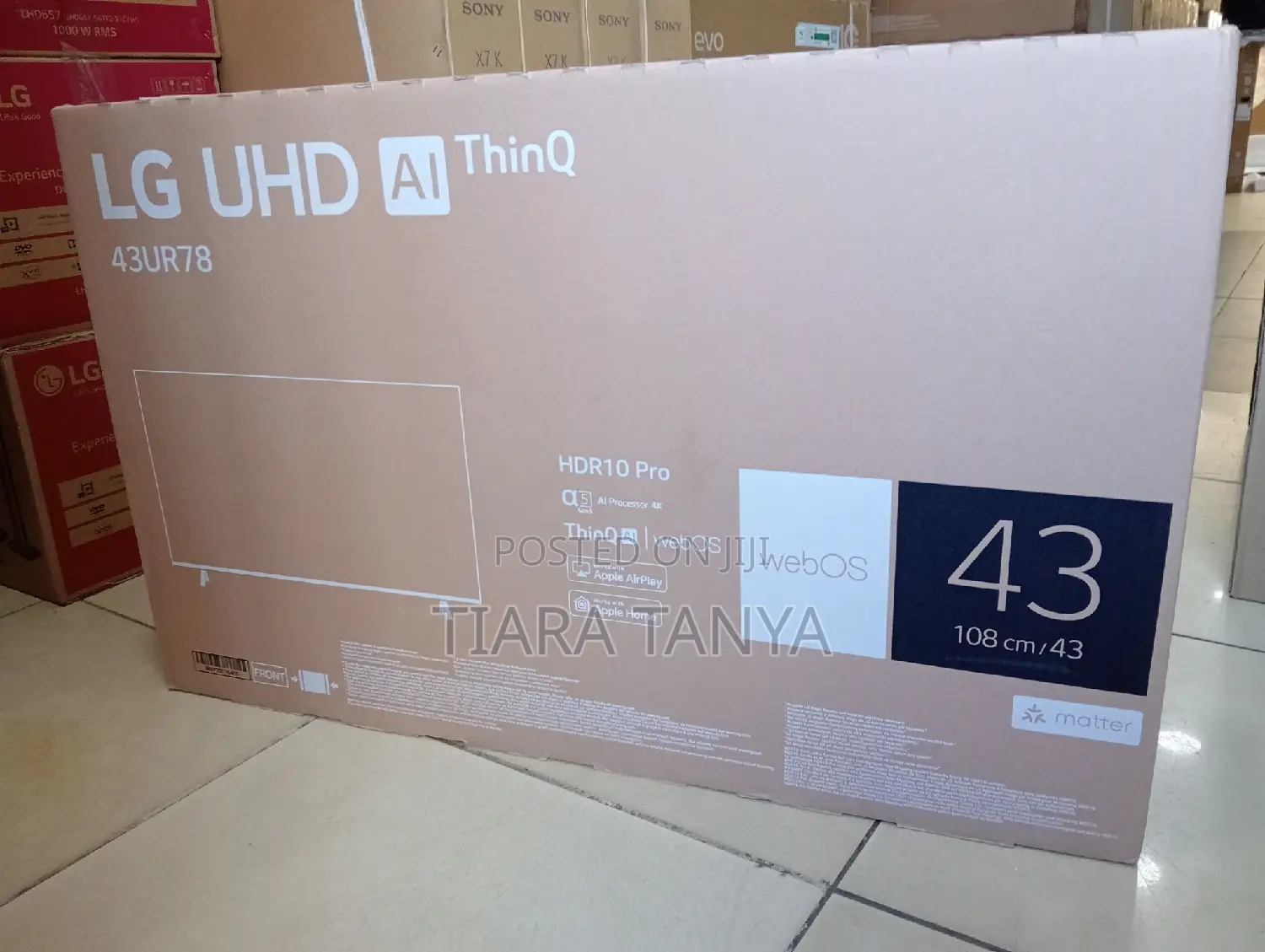 LG 43 Inch 43UR78006 Smart