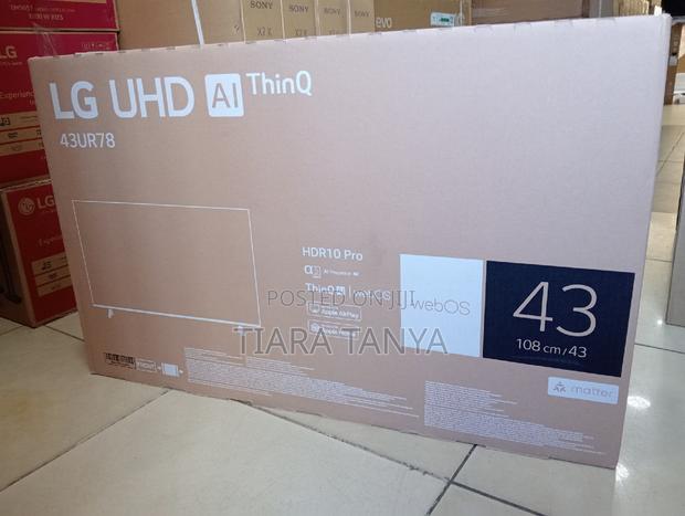 LG 43 Inch 43UR78006 Smart - thumbnail 4