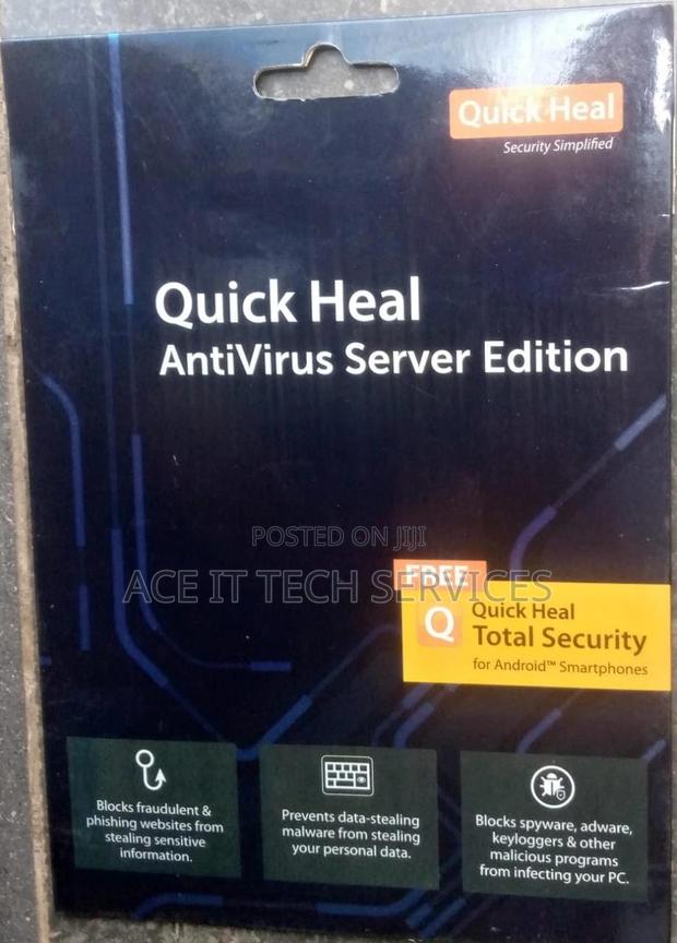 Quick Heal Server Edition 1 Device - main view