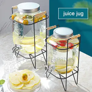 Glass Beverage Dispenser/Juice Dispenser