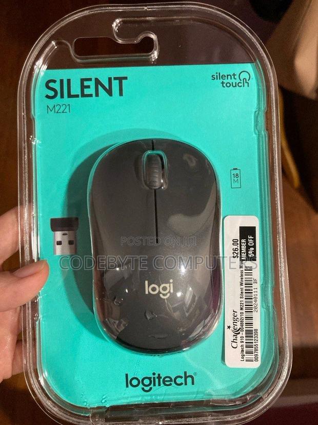 Logitech M221 Silent Mouse - main view
