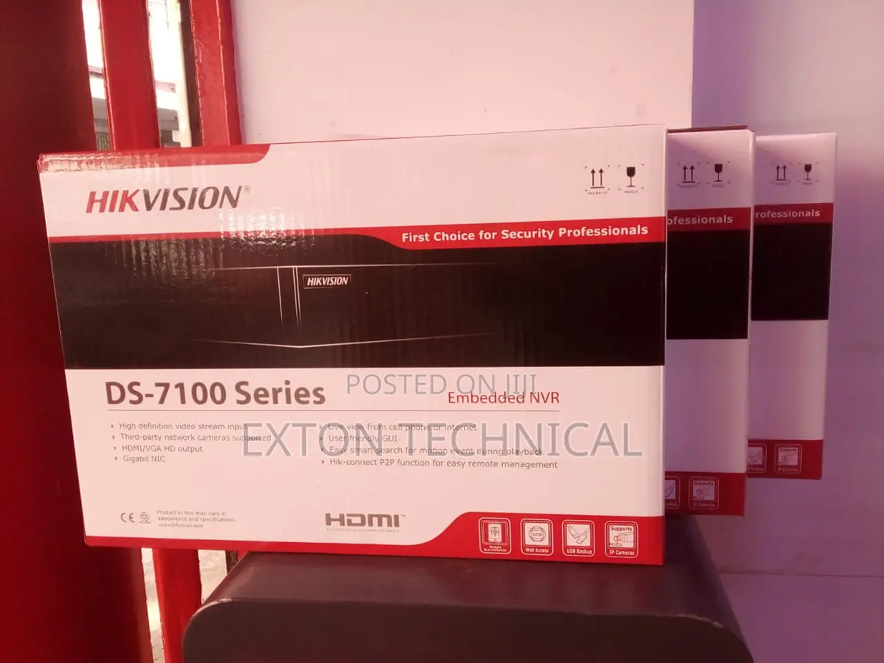Hikvision NVR 8 Channel Full Poe